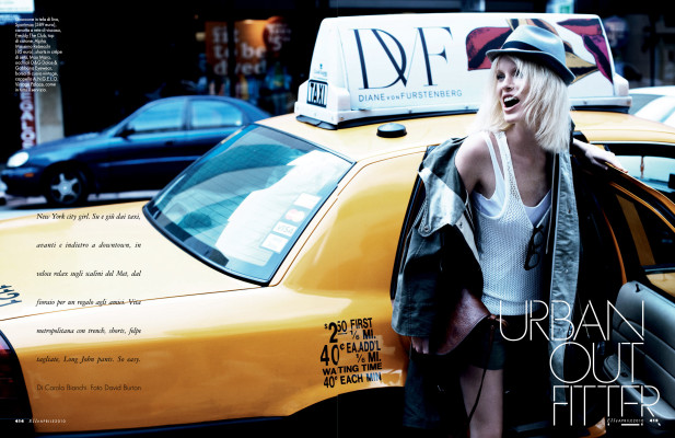 Caroline Winberg for Elle Italia April 2010