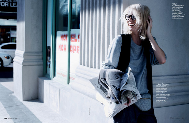 Caroline Winberg for Elle Italia April 2010