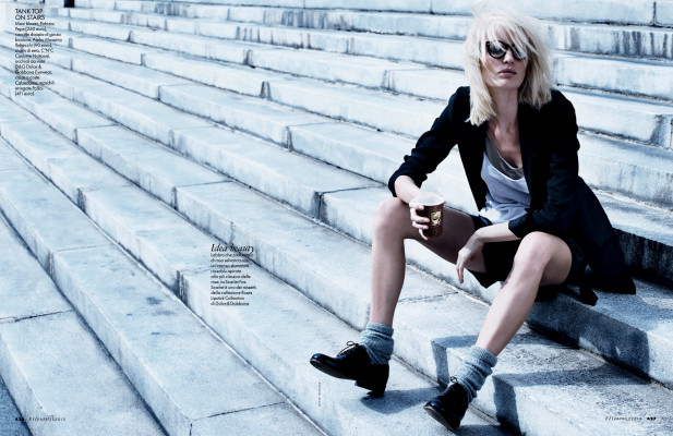 Caroline Winberg for Elle Italia April 2010