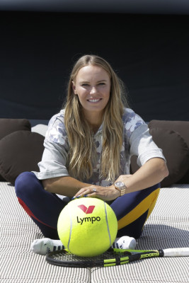 Caroline Wozniacki - named Lympo App Ambassador in Monaco