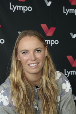 Caroline Wozniacki - named Lympo App Ambassador in Monaco