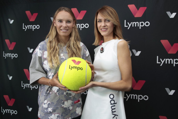 Caroline Wozniacki - named Lympo App Ambassador in Monaco