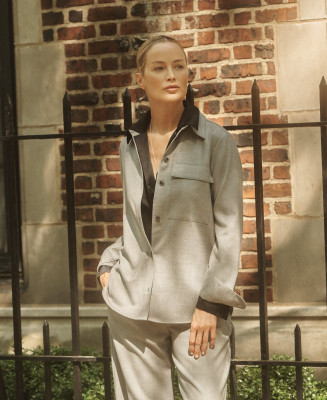 Carolyn Murphy ~ Banana Republic F/W 24 by Christian MacDonald