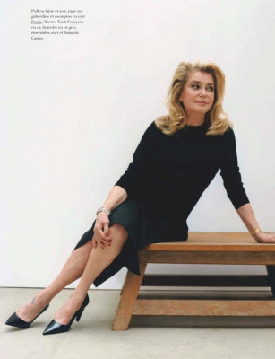 Catherine Deneuve for Harper&#039;s Bazaar 2023/09