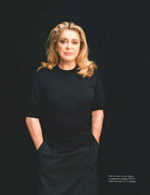Catherine Deneuve for Harper&#039;s Bazaar 2023/09