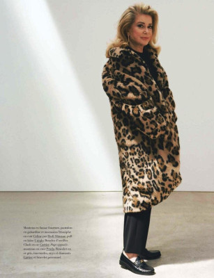 Catherine Deneuve for Harper&#039;s Bazaar 2023/09