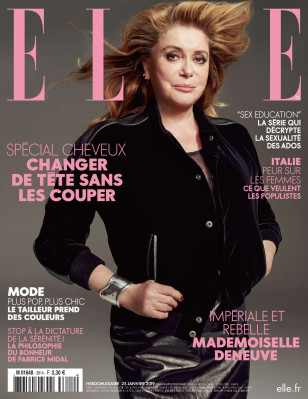 Catherine Deneuve – ELLE France 01/25/2019