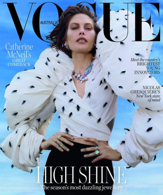 Catherine McNeil ~ Vogue Australia November 2022 by Jake Terrey