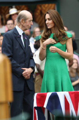 Kate Middleton - 2021 Wimbledon Tennis Championships in London