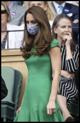 Kate Middleton - 2021 Wimbledon Tennis Championships in London