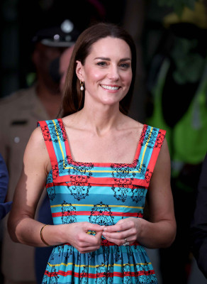 Catherine Middleton - Royal Tour: Caribbean - Jamaica 04/22/2022