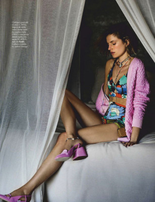 CATO VAN EE in Elle Magazine, Spain August 2020