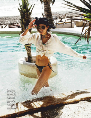 CATO VAN EE in Elle Magazine, Spain August 2020