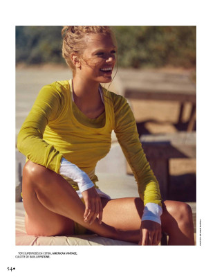 Chane Husselmann ~ Madame Figaro 12 Janvier 2024 by  Lise-Anne Marsal