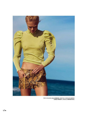 Chane Husselmann ~ Madame Figaro 12 Janvier 2024 by  Lise-Anne Marsal