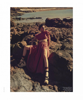 CHARLEE FRASER in Vogue Magazine, Australia February 2020