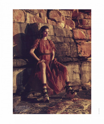 CHARLEE FRASER in Vogue Magazine, Australia February 2020