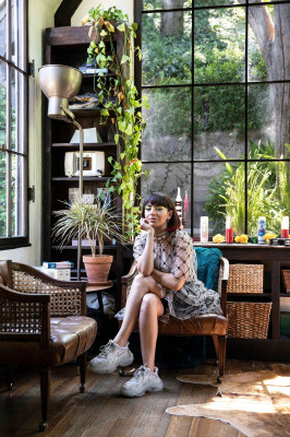 CHARLI XCX in Architectural Digest, Magazine, September 2019