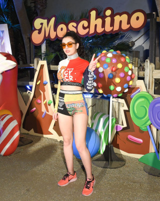 Charli XCX at Moschino Candy Crush Desert Party – Coachella