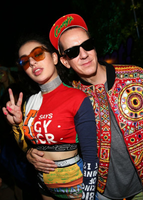 Charli XCX at Moschino Candy Crush Desert Party – Coachella
