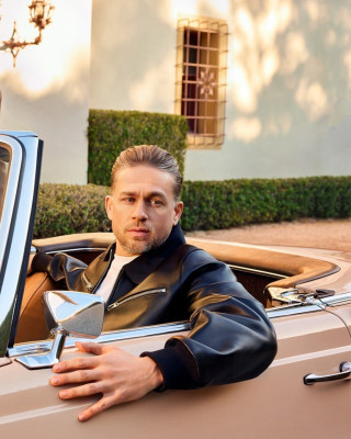 Charlie Hunnam & Stella Maxwell for Mackage Spring/Summer 2025