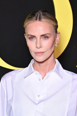 Charlize Theron at Dior Fashion Show at Paris Fashion Week 09/26/2023