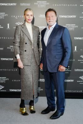 Charlize Theron at Town &amp;amp; Country Philanthropy Summit in NY 11/02/23