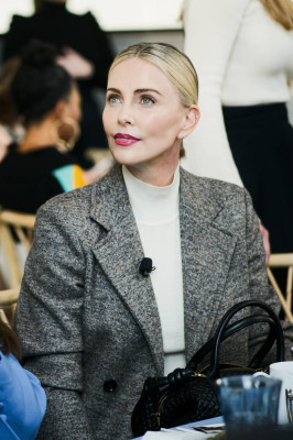 Charlize Theron at Town &amp;amp; Country Philanthropy Summit in NY 11/02/23