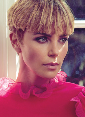 CHARLIZE THERON for Glamour Magazine, October 2019
