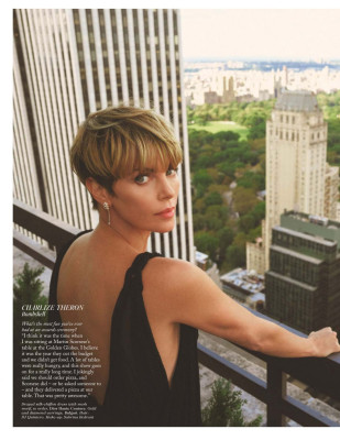 CHARLIZE THERON for Vogue Magazine, UK February 2020
