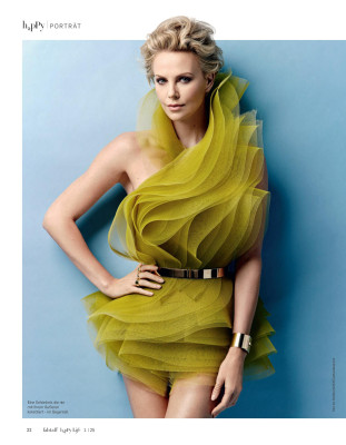 Charlize Theron for Falstaff Happy Life Magazine Austria 01-2025