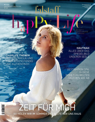 Charlize Theron for Falstaff Happy Life Magazine Austria 01-2025