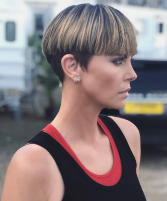 Charlize Theron On The Set &quot;Fast And Furious 9&quot; // 2019