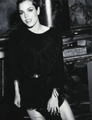 Charlotte Casiraghi ~ Vogue France (Paris) September 2011 by Mario Testino