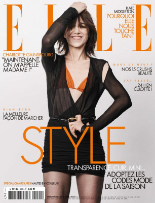 Charlotte Gainsbourg – for ELLE France, April 2024
