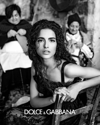 Chiara Scelsi Dolce &amp; Gabbana Fall 2020 by Francesco Finizio