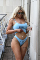 CHLOE FERRY Chilling on Her Balcony 07/17/2020