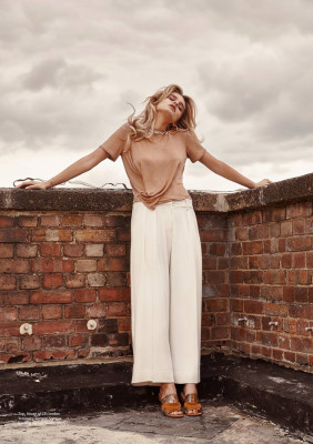Chloe Lloyd - Saskia Lawson Photoshoot for Factice Magazine