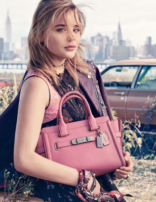 Chloe Moretz for Coach 2017