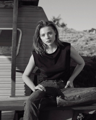 Chloë Grace Moretz by Thomas Whiteside for Shape || March 2021