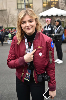 Chloe Moretz – Women’s March on Washington