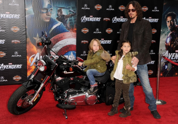 Chris Cornell - Avengers World Premiere in Hollywood 04/11/2012