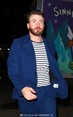 Chris Evans - Tonight Show Starring Jimmy Fallon in New York 11/04/2019