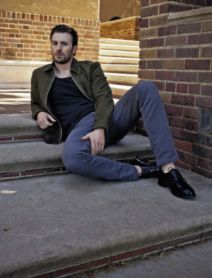 Chris Evans-L\&#039;Uomo Vogue. 