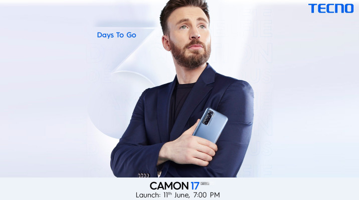 Chris Evans - Tecno 'Camon 17' Series (2021)