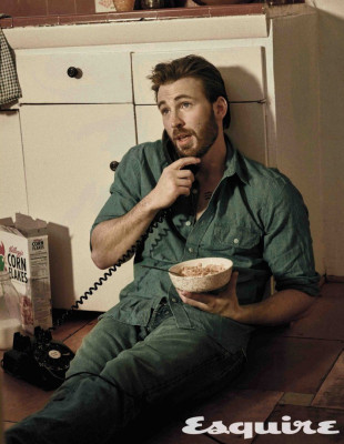 Chris Evans-Esquire US, April 2017