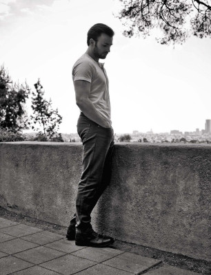 Chris Evans-L\&#039;Uomo Vogue. 