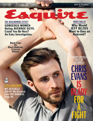 Chris Evans-Esquire US, April 2017