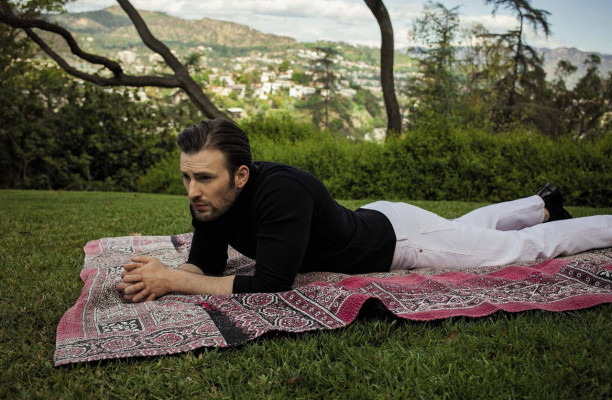 Chris Evans-L\&#039;Uomo Vogue. 