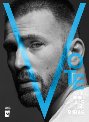 Chris Evans by Inez & Vinoodh for V Magazine // 2020 